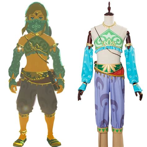 gerudo costume breath of the wild|gerudo top armor guide.